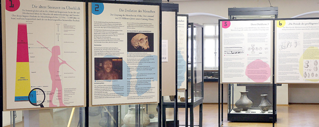 Blick in die Ausstellung Blick in die Ausstellung