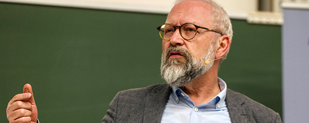 Im Mittelpunkt der Johannes Gutenberg-Stiftungsprofessur 2018 von Prof. Dr. Herfried Münkler steht das politische Denken in Geschichte und Gegenwart. (Foto: Stefan F. Sämmer) Im Mittelpunkt der Johannes Gutenberg-Stiftungsprofessur 2018 von Prof. Dr. Herfried Münkler steht das politische Denken in Geschichte und Gegenwart. (Foto: Stefan F. Sämmer)