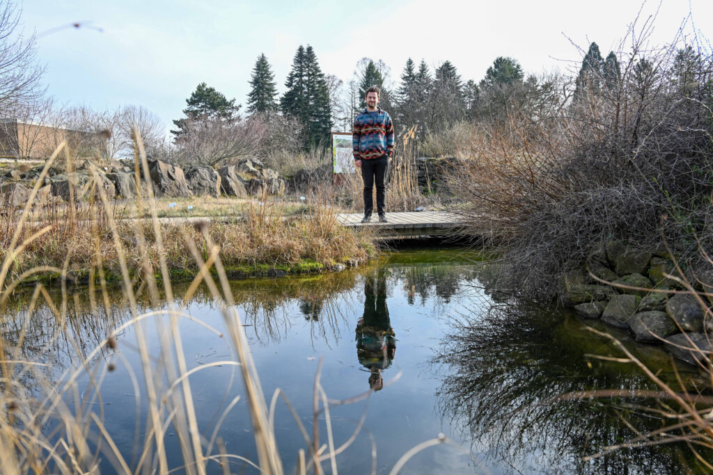 Bild in Originalgröße ansehen "Ohne Wasser zu verstehen, können wir auch den Klimawandel nicht verstehen," so Prof. Dr. Robert Reinecke. (Foto: Peter Thomas)