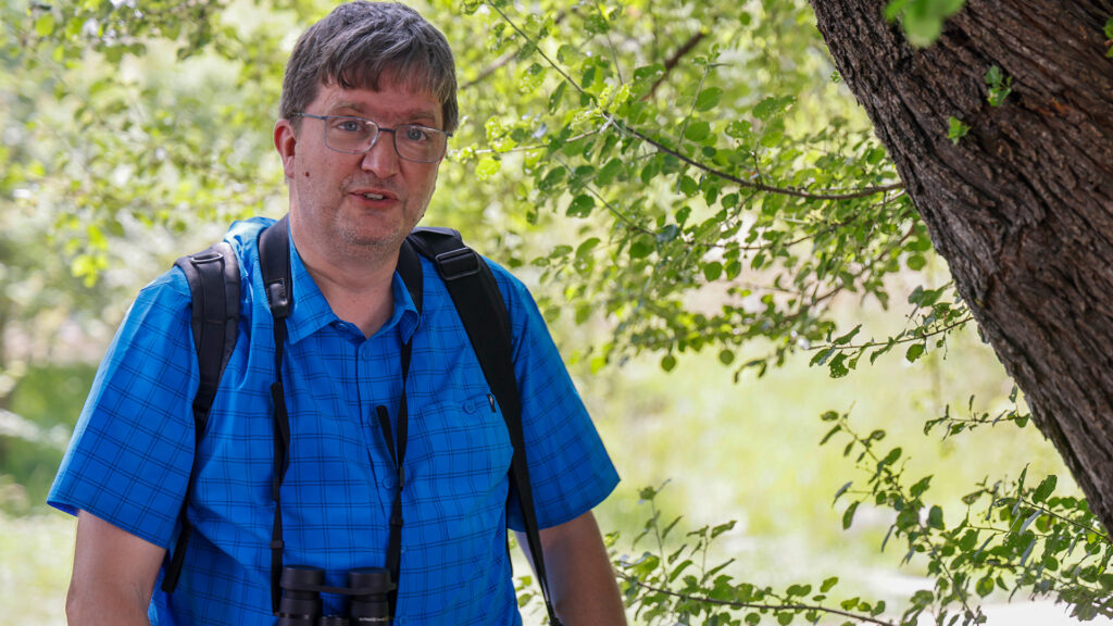 Bild in Originalgröße ansehen Dr. Carsten Renker verantwortet die Zoologische Forschung & Sammlung im Naturhistorischen Museum Mainz. (Foto: Stefan F. Sämmer)