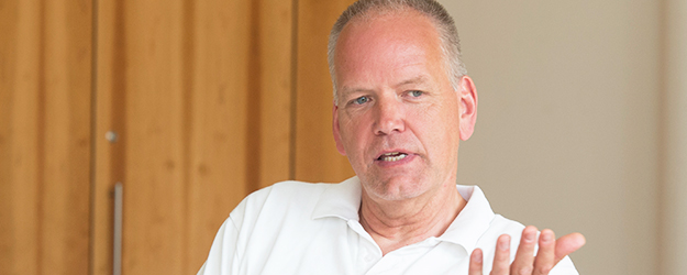 Dr. Christoph Schallert ist Geschäftsführer des Zentrums für interdisziplinäre Forensik an der JGU. (Foto: Peter Pulkowski)