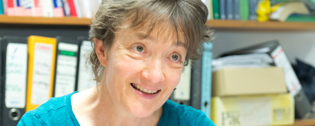 Prof. Dr. Damaris Nübling wurde 2013 mit dem Akademiepreis des Landes Rheinland-Pfalz ausgezeichnet. (Foto: Peter Pulkowski)