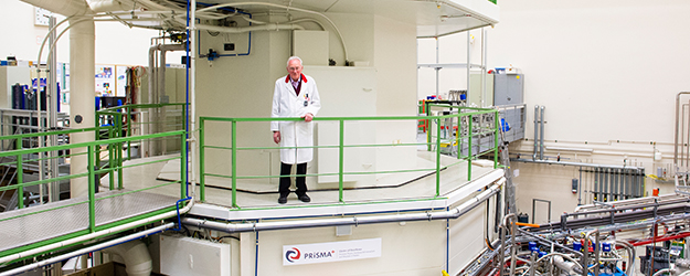 Norbert Trautmann prägte die Mainzer Kernchemie in den vergangenen Jahrzehnten entscheidend mit – als Betriebsleiter von TRIGA Mainz und als renommierter Wissenschaftler. (Foto: Peter Pulkowski)