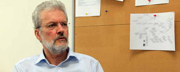 Prof. Dr. Jürgen Markl forscht und lehrt seit 1992 im Fachbereich Biologie der Johannes Gutenberg-Universität Mainz. Mittlerweile hat er eine Seniorprofessur inne. (Foto: Stefan F. Sämmer)