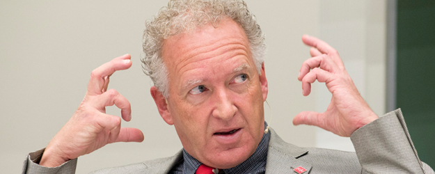 Der Paläoanthropologe Prof. Dr. Friedemann Schrenk ist 13. Inhaber der Johannes Gutenberg-Stiftungsprofessur. (Foto: Peter Pulkowski)