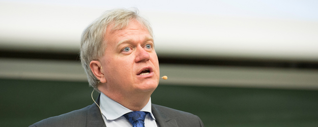 Prof. Dr. Dr. h.c. mult. Brian P. Schmidt erhielt im Jahr 2011 - gemeinsam mit Saul Perlmutter - den Physik-Nobelpreis für die Entdeckung der beschleunigten Expansion des Universums durch Supernovabeobachtungen. (Foto: Peter Pulkowski)