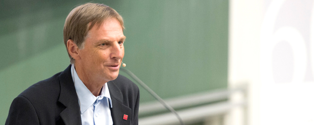 In insgesamt zehn Vorlesungen spannt Stiftungsprofessor Christof Wetterich den Bogen vom Urknall zur Dunklen Energie. (Foto: Peter Pulkowski)