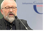 Der Berliner Politikwissenschaftler Prof. Dr. Herfried Münkler hat die Johannes Gutenberg-Stiftungsprofessur 2018 inne. (Foto: Stefan F. Sämmer)