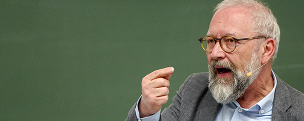 Prof. Dr. Herfried Münkler warf auch die Frage nach der Kompetenz der Wähler auf, die bereits Aristoteles thematisierte. (Foto: Stefan F. Sämmer)