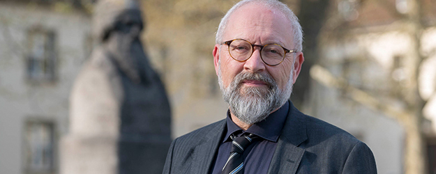 Prof. Dr. Herfried Münkler ist Inhaber der Johannes Gutenberg-Stiftungsprofessur im Sommersemester 2018. (Foto: Stefan F. Sämmer)