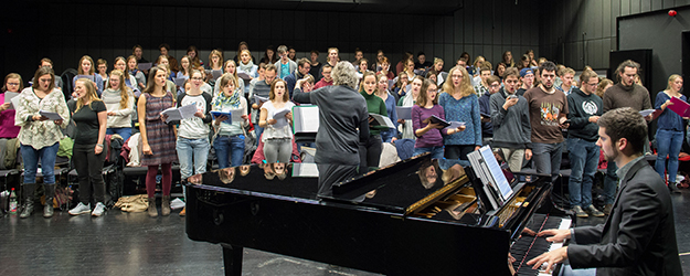 Die UniVoices gibt es schon seit 19 Jahren an der JGU, seit gut einem Jahr formiert als Hochschulgruppe. (Foto: Peter Pulkowski)