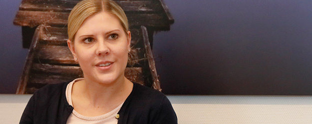 Stephanie Wohlschlegel-Abu Tair hat als Referentin des Pflegevorstands der Universitätsmedizin Mainz auf die Einbindung der Ärzteschaft und des Pflegepersonals in die Konzeption der Fachweiterbildung geachtet. (Foto: Stefan F. Sämmer)