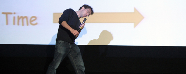 Jonathan Byrne, ein Dubliner in Diensten des Instituts für Molekulare Biologie (IMB) an der JGU, beschäftigte sich mit 