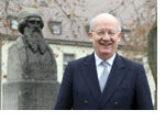 Prof. Dr. Dr. h.c. mult. Wolfgang Wahlster ist Inhaber der 18. Johannes Gutenberg-Stiftungsprofessur. (Foto: Stefan F. Sämmer)