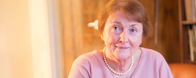 Prof. Dr. Éva Á. Csató Johanson, die erste Professorin für Turkologie an der Universität Uppsala, veröffentlichte viele bedeutende Schriften gemeinsam mit ihrem Ehemann. (Foto: Peter Pulkowski)