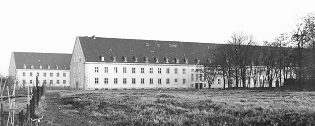 Die Johannes Gutenberg-Universität Mainz wurde 1946 wiedereröffnet – auf dem Gelände einer ehemaligen Flakkaserne, dem heutigen Forum auf dem Campus. (Foto: Erika Sulzmann)