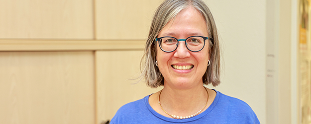 Iris Thimm-Netenjakob verantwortet den Bereich Internationales im Zentrum für wissenschaftliche Weiterbildung der JGU. (Foto: Stefan F. Sämmer)